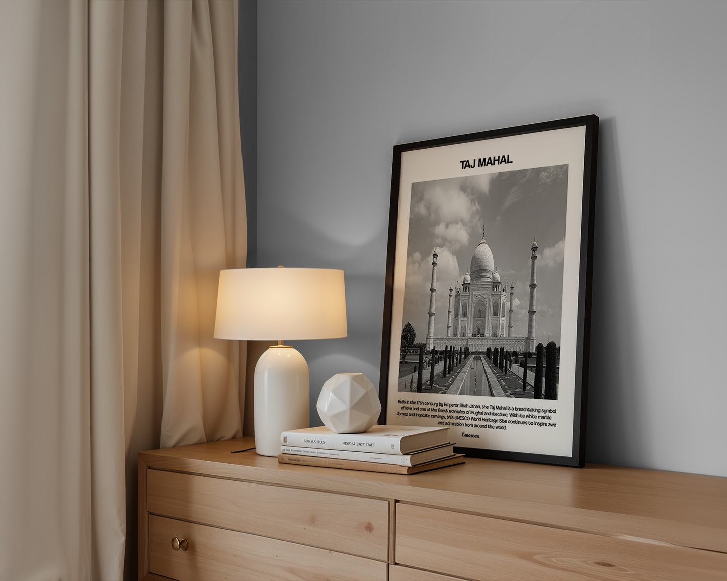 Taj Mahal Wall Art Print