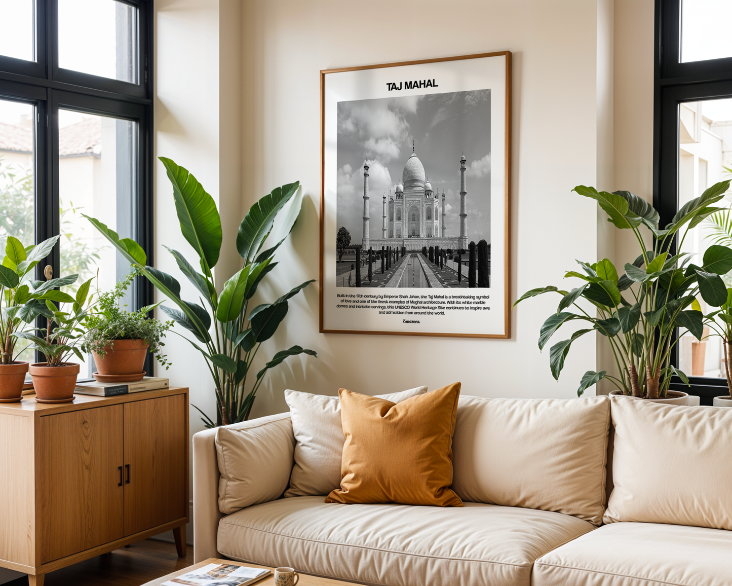 Taj Mahal Wall Art Print
